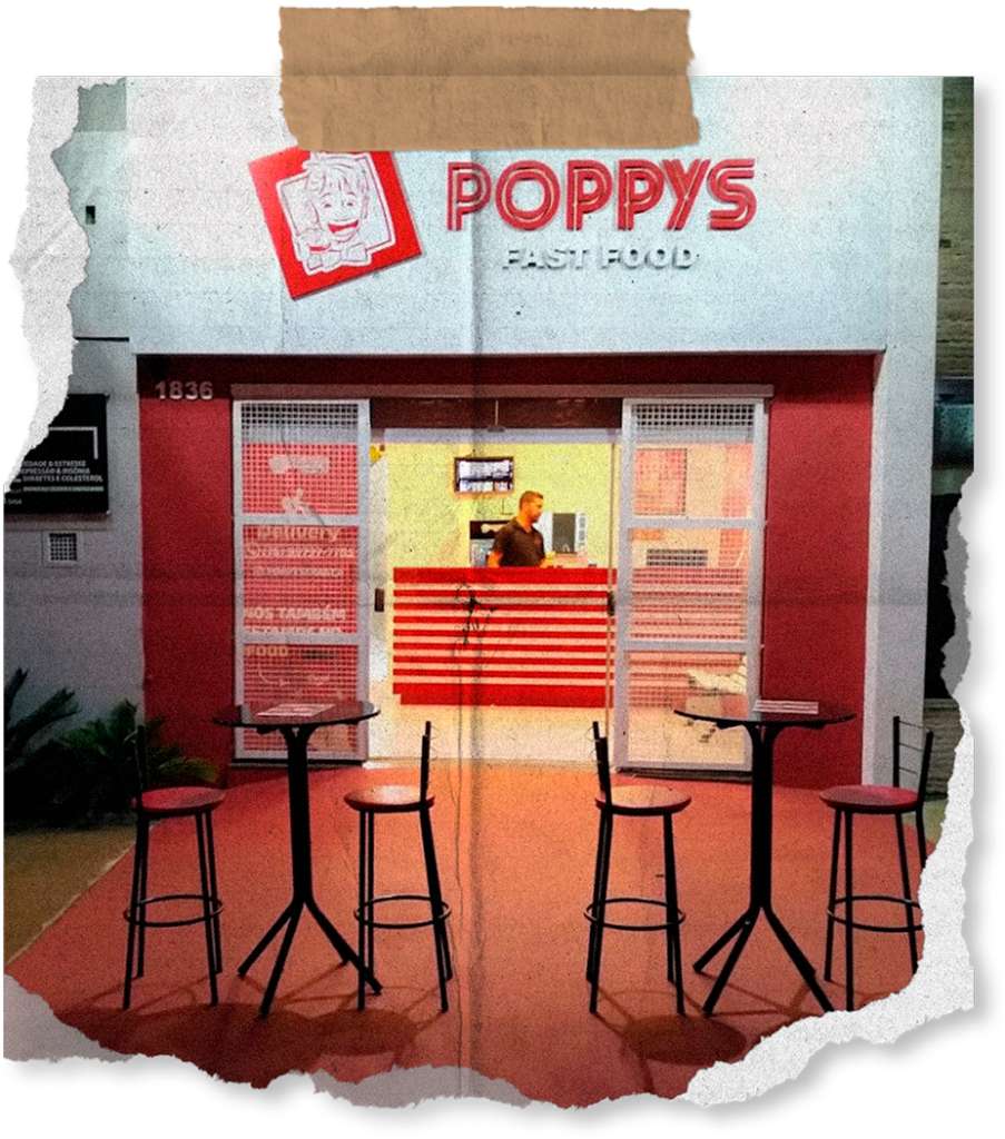 Take Away Poppys – unidade externa